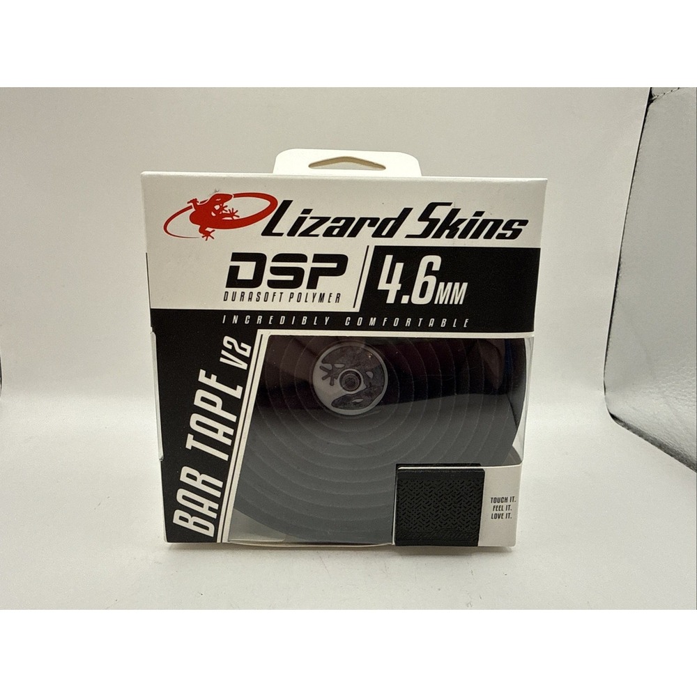 Lizard Skins DSP Bar Tape V2 - 4.6mm, Jet Black BRAND NEW